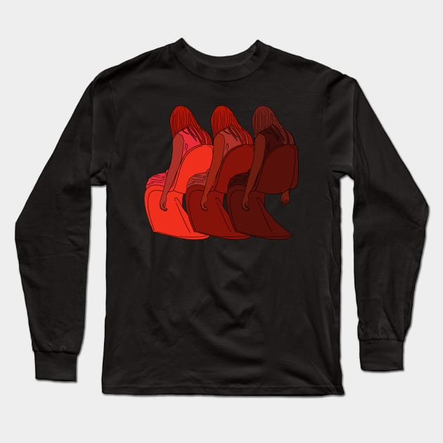 "Beyond the Black Rainbow" Long Sleeve T-Shirt by motelgemini